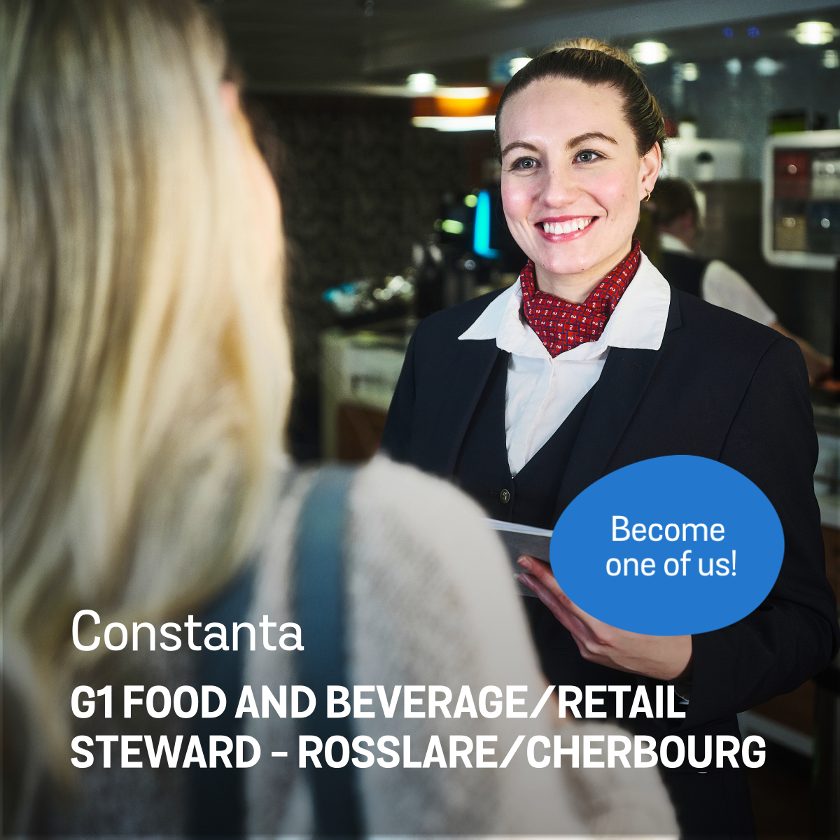 Food&Beverage/Retail/House Keeping Team Leader Steward (G1) Rosslare