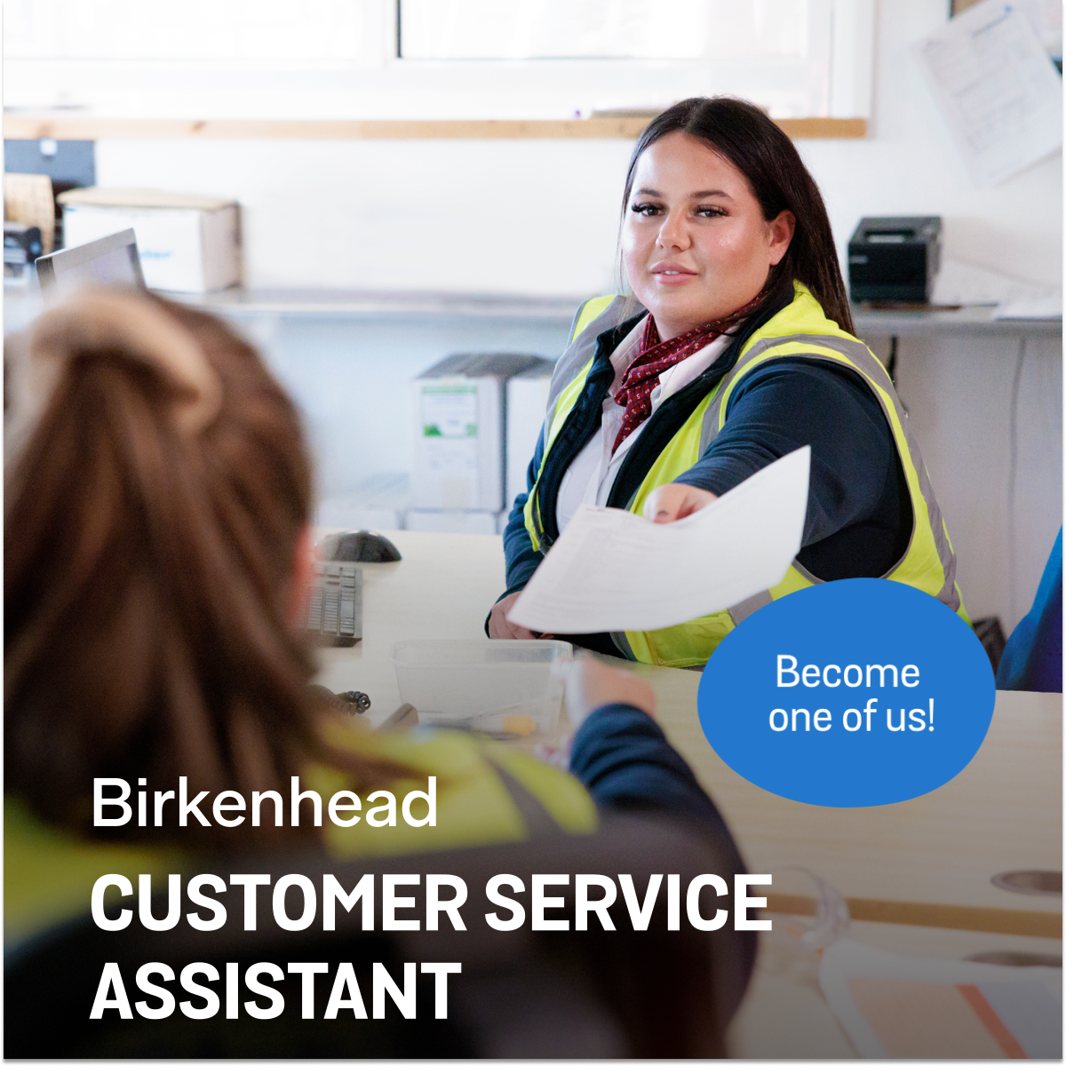 Customer Service Assistant Birkenhead