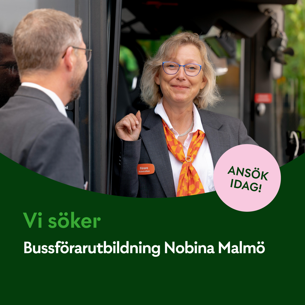 Bussförarutbildning Nobina Malmö Malmö